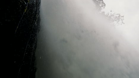 Tremendous-Splashing-Stream-Of-Devil's-Cauldron-Waterfall-In-Rio-Verde,-Banos,-Ecuador