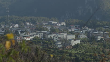 A-modern-village-in-the-mountains-of-Guilin,-China