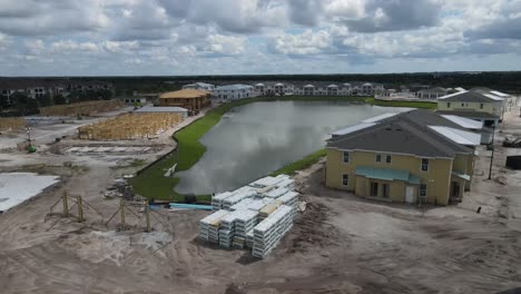 Right-to-left-aerial-scan-of-large-scale-southwest-Florida-construction