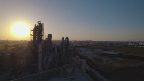 005-#-Nescher-Zementfabrik,-Ramla,-Industriegebiet-Israel---Luftaufnahme