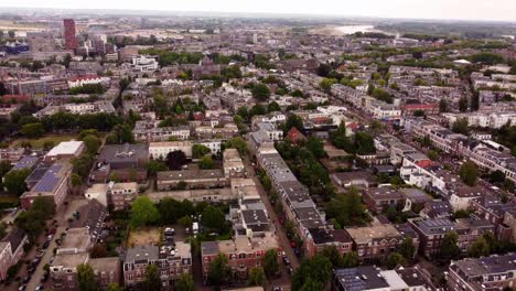 Luftaufnahmen-Nimwegen,-Niederlande,-Vier-Tage-Viertägige-Internationale-Märsche-Mehrtägige-Märsche-Weltweit