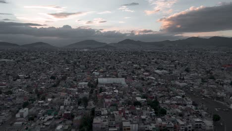 Hiperlapso-Ciudad-De-Mexico,-Vista-Aerea
