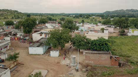 Pequeño-Pueblo-Rural-A-2-Horas-De-Hyderbad,-India