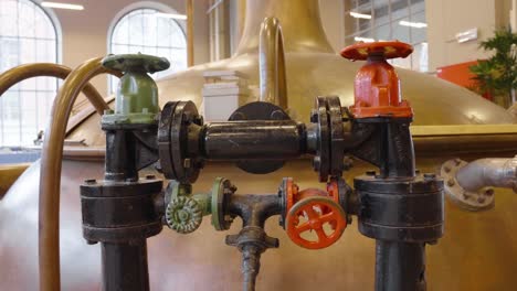 Control-Valves-And-Piping-System-In-Brewery