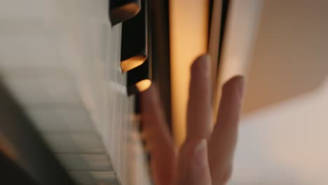 Vertical-View-Of-A-Music-Pianist's-Hands-Playing-Inside-The-Studio