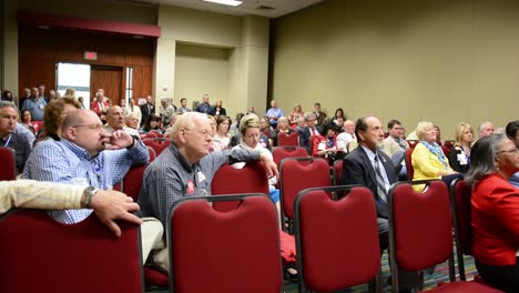 Evento-De-Campaña-Del-Partido-Republicano-Para-El-Presidente-Estadounidense-Que-Conduce-Al-Caucus-De-Iowa-Con-Rick-Santorum