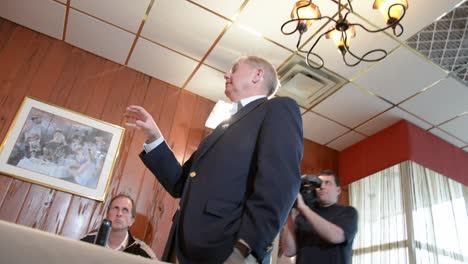 Presidential-Candidate-Senator-Lindsey-Graham-Makes-A-Speech-To-A-Small-Crowd-At-Political-Campaign-Stop-In-Iowa