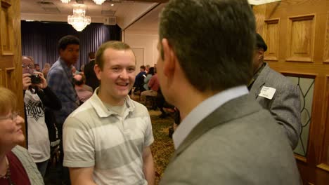 Presidential-Candidate-Conservative-Ted-Cruz-Greets-Supporters-Before-Political-Speech-At-Iowa-Caucus-Campaign-Event