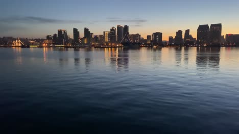 El-Horizonte-De-San-Diego-Al-Amanecer