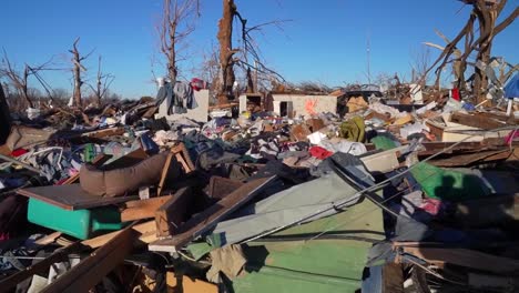 Nothing-Is-Left-Of-Homes-And-Neighborhoods-Following-The-Tornado-In-Mayfield,-Kentucky