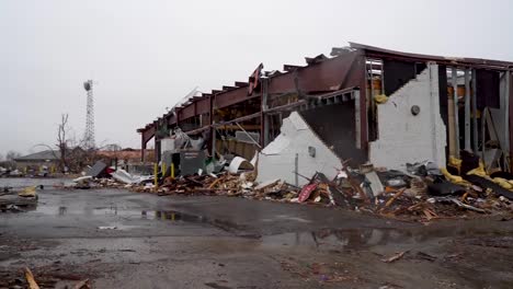 Nothing-Is-Left-Of-Homes-And-Neighborhoods-Following-The-Tornado-In-Mayfield,-Kentucky