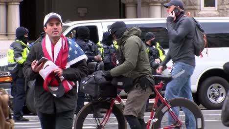 President-Donald-Trump-Supporters-March-And-Rally-In-Washington-Dc-Prior-To-President-Biden’S-Inauguration