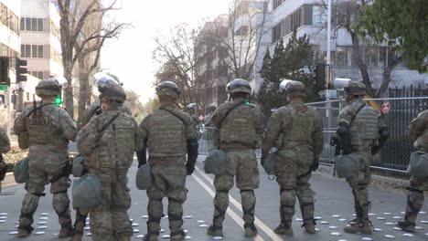 California-Army-National-Guard-Soldiers-Provide-State-Capital-Security-For-Joe-Biden’S-Presidential-Inauguration