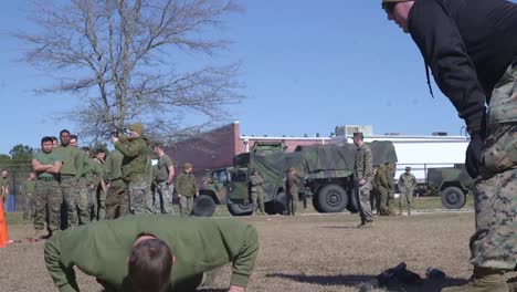 Us-Marine-Non-Lethal-Weapons-Crowd-Control-Training-Using-Riot-Gear-And-Oleoresin-Capsaicin-Pepper-Spray