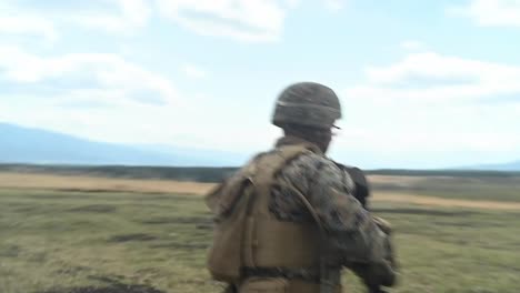 Us-Marines-Train-On-M240-Bravo-And-M2-Browning-50-Caliber-Machine-Gun-Live-Fire-Training-During-Fuji-Viper,-Japan