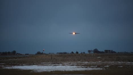 Us-Air-Force-B-1b-Lancer-Strategische-Bomber-Fliegen-Trainingseinsätze-Vom-Landflugplatz-Orland-In-Norwegen