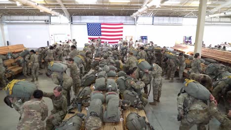 Female-Soldiers-From-The-437Th-And-315Th-Airlift-Wing-Conduct-All-Women-Flight-And-Airdrop,-Women’S-History-Month