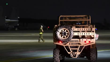 Special-Operations-Soldiers-Load-Atvs-Onto-A-Cargo-Transport-Plane-During-Exercise-Gryphon-Jet,-Yokota-Air-Base