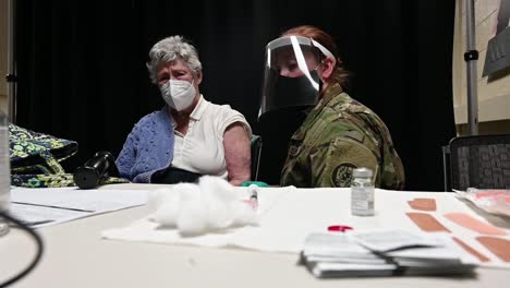 Maryland-National-Guard-Soldiers-And-Airmen-Assist-Talbot-County-Health-Dept-Administer-Covid-19-Vaccine