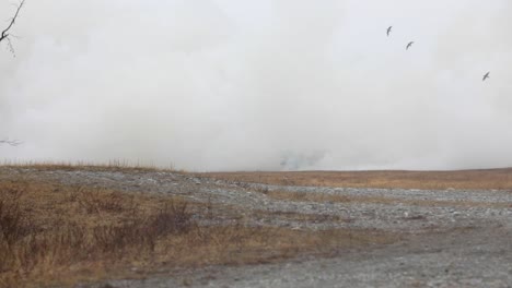 Mobile-Rocket-Launchers-Fire-Missiles-During-An-Airborne-Himars-Live-Fire-Exercise-Code-Named-Northern-Edge-21,-Alaska