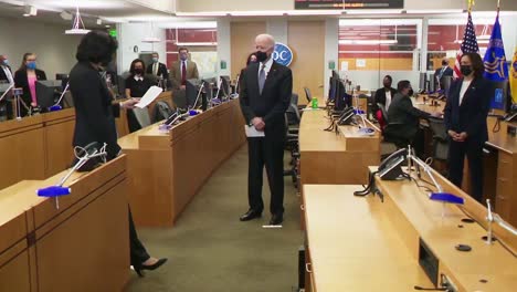 Rochelle-Walensky,-Director-Center-For-Disease-Control-Welcomes-President-Joe-Biden-To-Cdc-Headquarters