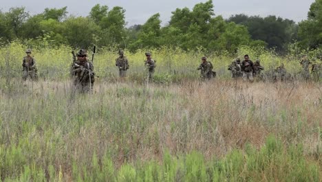 Us-Marines-Conduct-An-Air-Assault-Course-In-A-Realistic-Military-Environment,-Enhancing-Their-Combat-Readiness-And-Fighting-Capabilities,-Camp-Pendleton