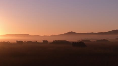 Australian-Defense-Force-Soldiers-And-Us-Marines-Fire-Howitzer-Artillery-Rounds,-Fly-Helicopters,-Exercise-Talisman-Sabre-21