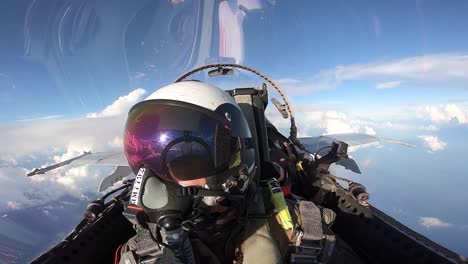 Cockpit-Footage-Of-A-Smart-Bomb-Being-Dropped-From-A-Us-Marine-Corp-Fighter-Jet-Over-An-Island-In-The-Pacific-Ocean