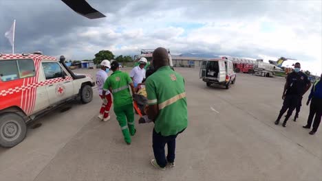 A-Haitian-Earthquake-Victim-Is-Placed-In-An-Ambulance-After-Being-Airlifted-By-A-Us-Coast-Guard-Helicopter-Medivac-Crew