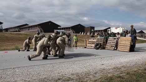 Members-Of-Kosovo-Force-29-And-Nato-Partners-Operation-Rehearsal-Exercise-Level-2-Large-Crowd-And-Riot-Control-Training