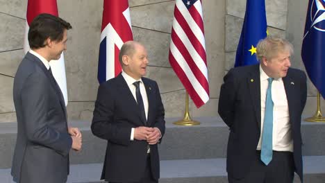 G7-Heads-Of-State-And-Government-Gather-For-Their-Official-Portrait-At-The-G7-Leaders-Meeting-In-Brussels