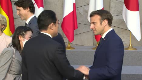 G7-Heads-Of-State-And-Government-Gather-For-Their-Official-Portrait-At-The-G7-Leaders-Meeting-In-Brussels