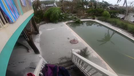 Us-Coast-Guard-Mh-65-Dolphin-Aircrew-Rescue-Operation-Near-Sanibel,-Florida-In-The-Storm-Wake-Of-Hurricane-Ian