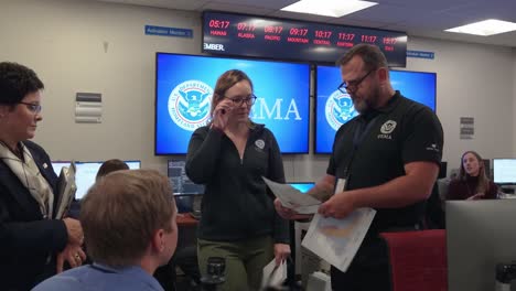 The-Fema-National-Response-Coordination-Center-In-Washington-Dc-Is-Fully-Staffed-And-Operational-During-Hurricane-Ian