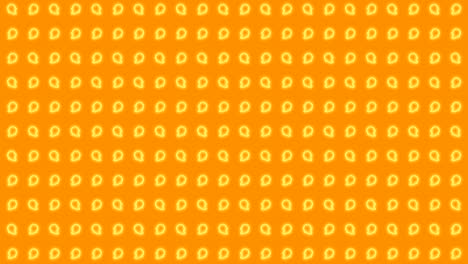 Vertical-Scrolling-Halloween-Ghost-in-Glowing-Orange-Tiled-Looping-Motion-Graphics