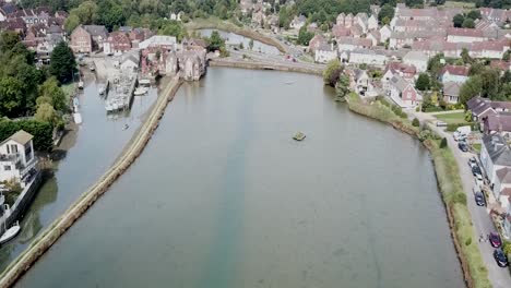 Dju-Flug-Nach-Central-Emsworth,-Havant,-Großbritannien