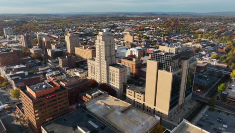 Downtown-Reading-Pennsylvania-in-autumn