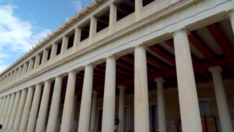 Fachada-De-Stoa-De-Attalos-En-Atenas