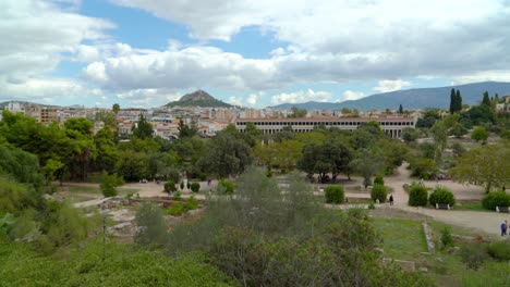 área-De-La-Antigua-ágora-De-Atenas