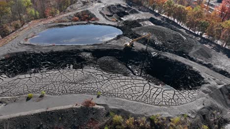 Minería-De-Carbón-De-Montaña-En-Estados-Unidos