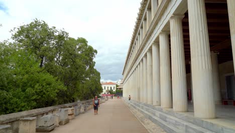 Der-Laden-Von-Attalos---Auch-Attalus-Geschrieben---War-Ein-Laden-In-Der-Agora-Von-Athen