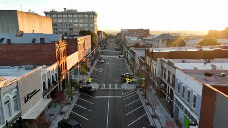 Downtown-Athens-Georgia-at-sunrise