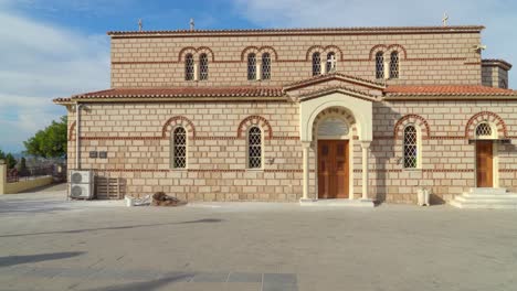 Schöne-Kirche-Der-Panagia-In-Der-Stadt-Des-Antiken-Korinth