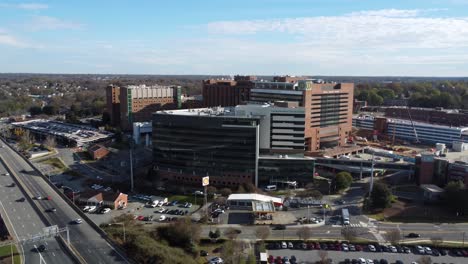 Orbit-Aerial-of-Atrium-Health-Wake-Forest-Baptist-in-Winston-Salem-NC