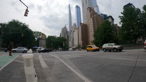 Timelapse-Del-Círculo-De-Columbus-Del-Parque-Central