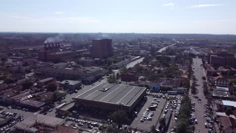 Drone-Video-of-Bulawayo,-Zimbabwe