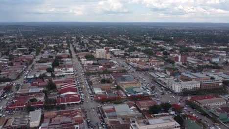 Drone-Video-of-Bulawayo,-Zimbabwe