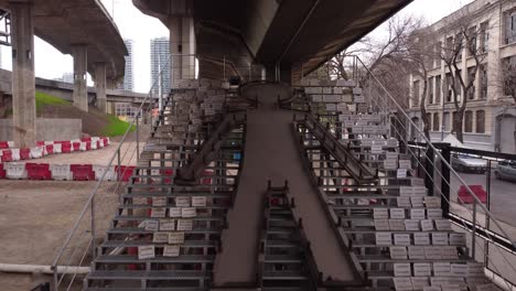 Club-Atletico-Memorial-Under-Bridge,-San-Telmo,-Buenos-Aires,-Argentina