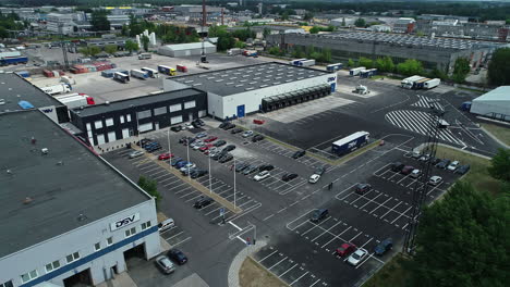 Drone-shot-of-Industrial-Estate