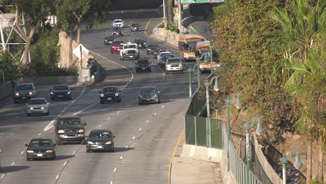 metro-transit-on-Los-Angeles-freeway